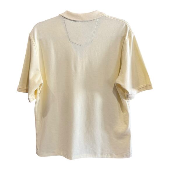 NWT Robert Graham Classic Yellow Polo Short Sleeve Shirt Men’s Size Medium NEW - Picture 14 of 15